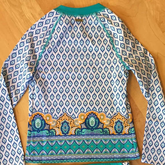 CABANA LIFE | Jewel Scarf 2-Piece Girls Rashguard Swimsuit - Picture 9 of 15